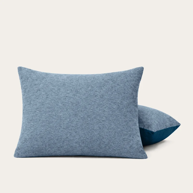 Kussenslopen | Jersey | Blue | Set van 2