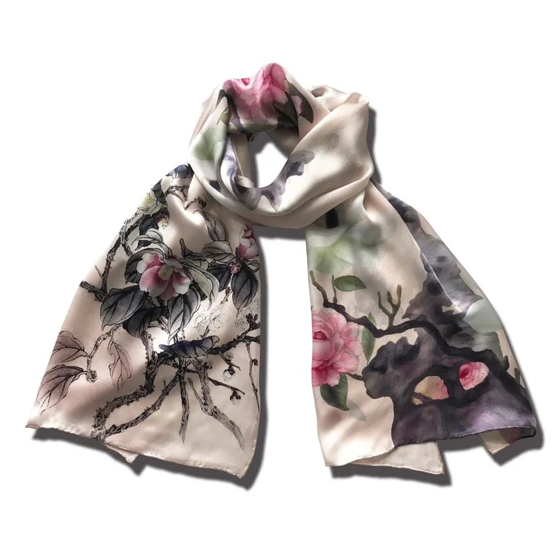 Foulard en soie - Fuji