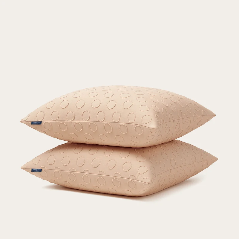 Kussenslopen | Tufted | Soft Peach | Set van 2