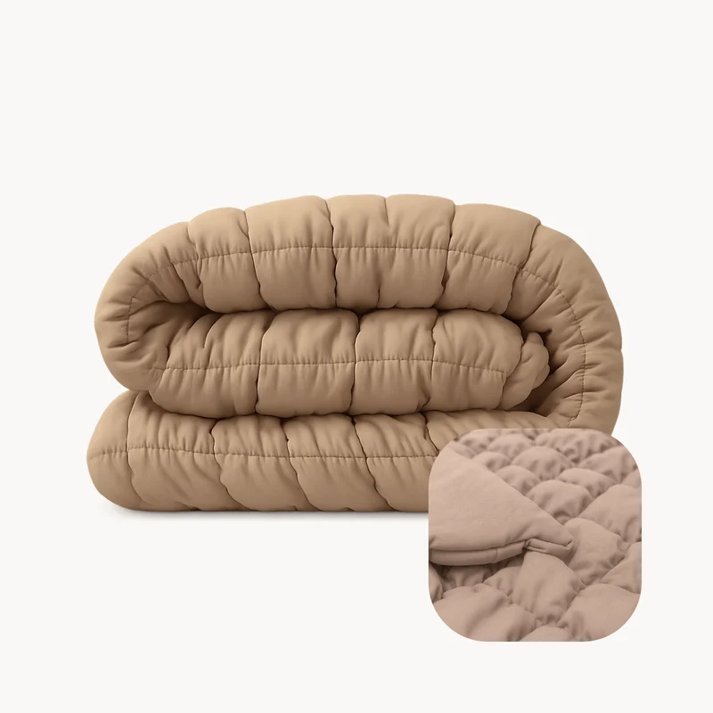 Wasbaar All Season Dekbed | Puffy | Warm Taupe