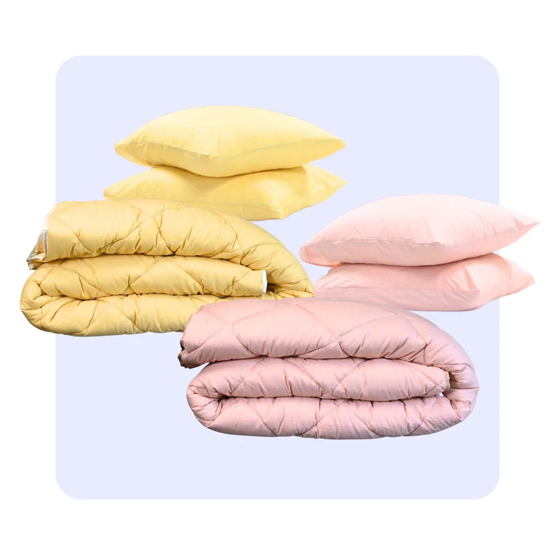 HappyBed Premium Percal Katoen bundel – Set van 2 + Gratis Kussenslopen - Dekbedden voor het hele jaar