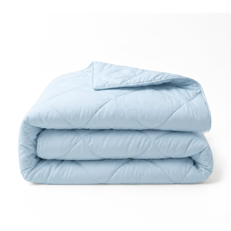 Wasbaar Zomerdekbed | Cotton Breeze | Light Blue