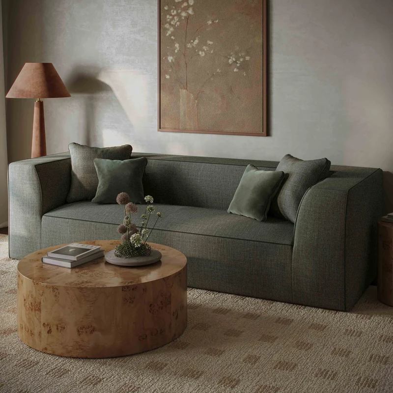 Jett 96" Upcycled Performance Grade Sofa - Multiple Colors Available