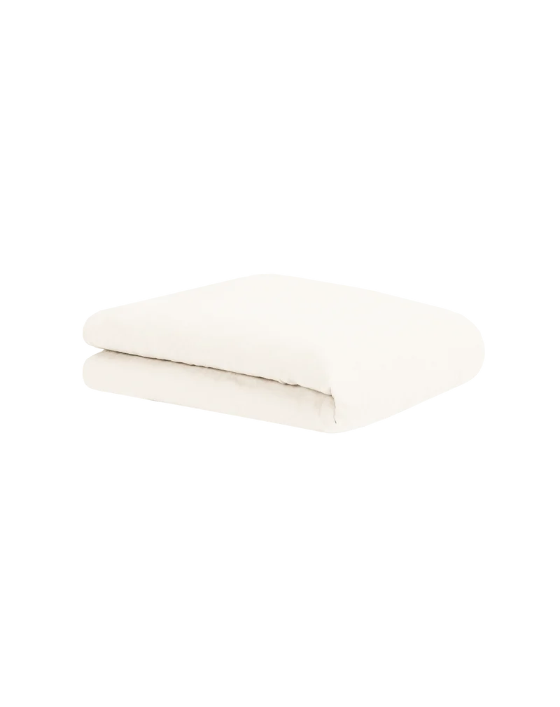Kid duvet cover in washed French linen and organic cotton L1N0