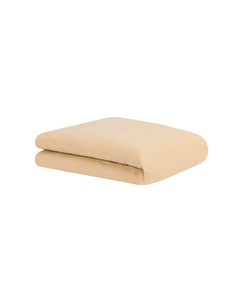 Kid duvet cover in washed French linen and organic cotton L1N0