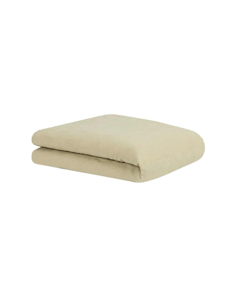 Kid duvet cover in washed French linen and organic cotton L1N0