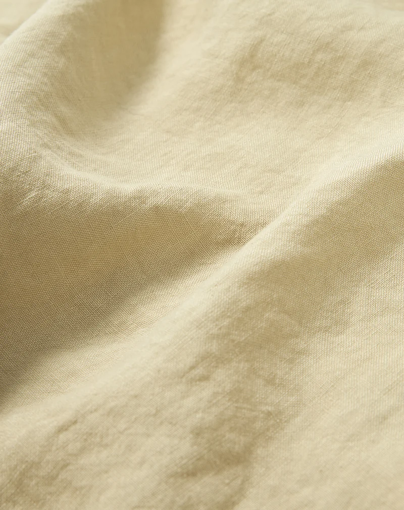 Kid duvet cover in washed French linen and organic cotton L1N0