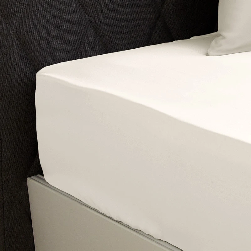 Drap housse en soie