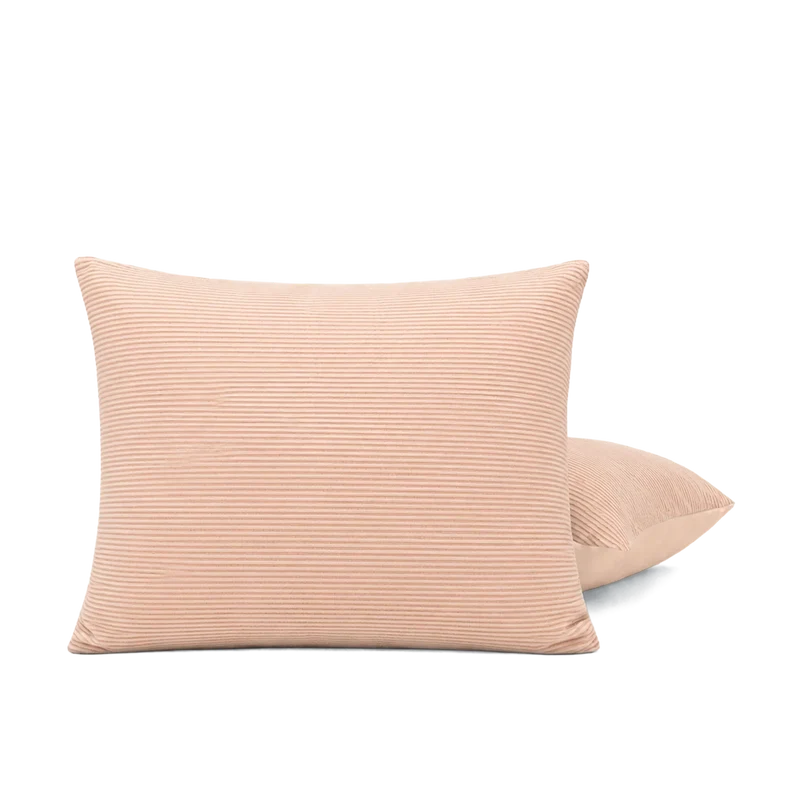 Kussenslopen | Corduroy | Soft Peach | Set van 2
