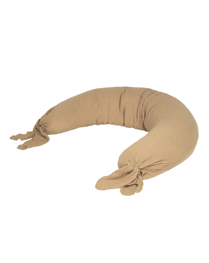Maternity pillow in washed double muslin Wabi-Sabi