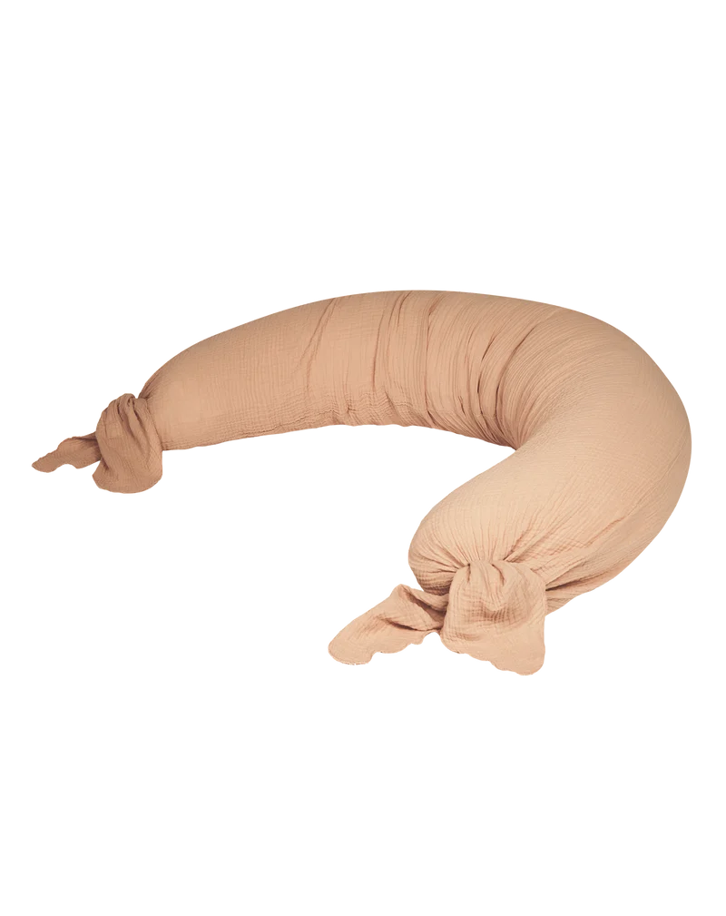 Maternity pillow in washed double muslin Wabi-Sabi