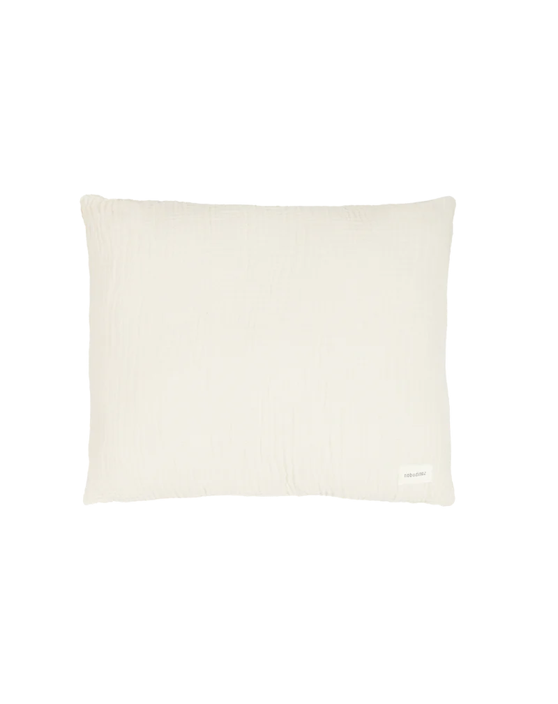 Pillowcase in washed double muslin 60 x 60 cm Wabi-Sabi
