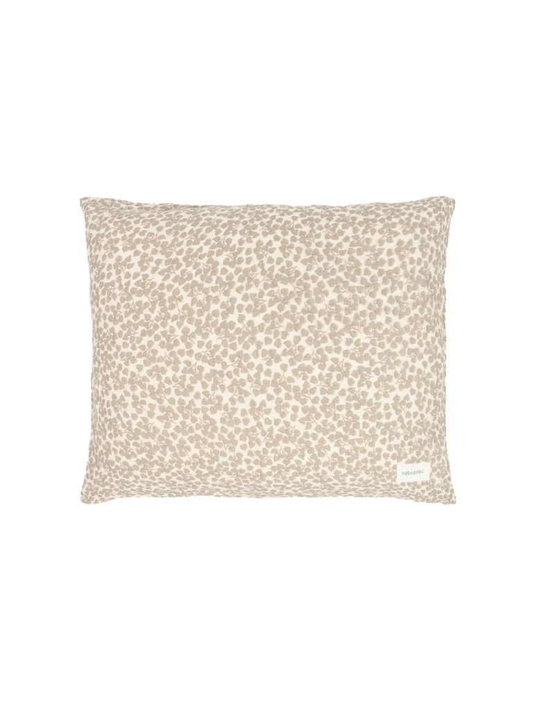 Pillowcase in washed double muslin 60 x 60 cm Wabi-Sabi