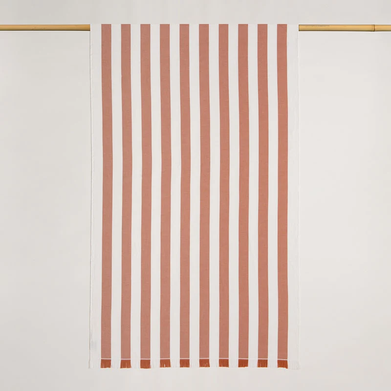 Fouta rayures colorées Biarritz