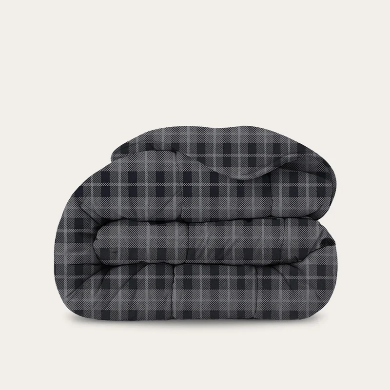 Wasbaar All Season Dekbed | Original Prints | Grey Tartan