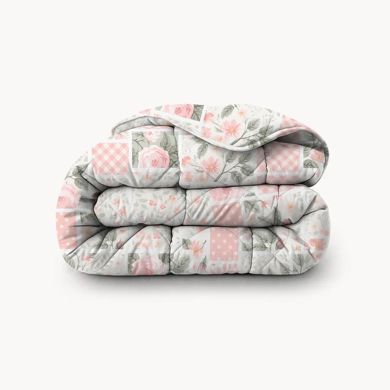 HappyBed Pinkpatch - Dekbed voor het hele jaar