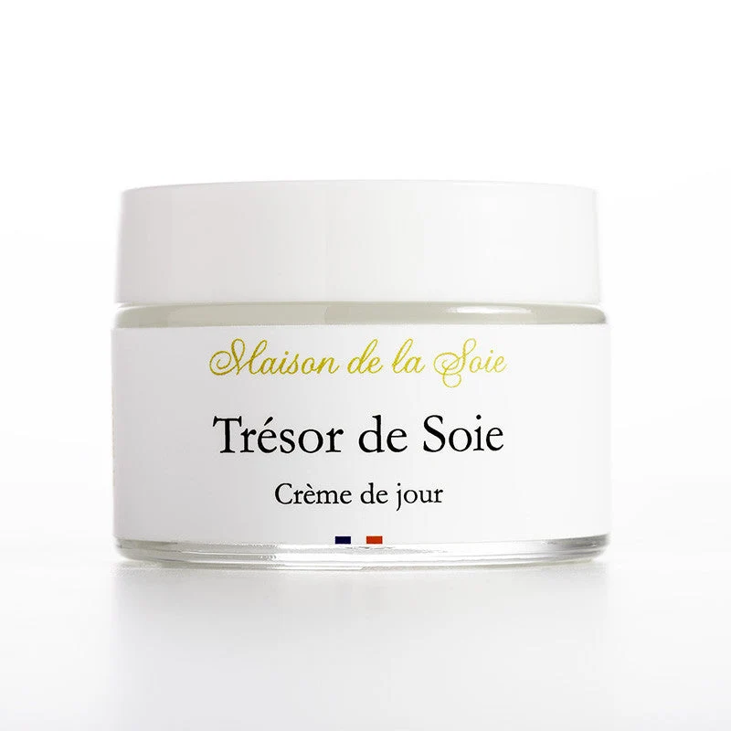 Crème de jour à base de soie