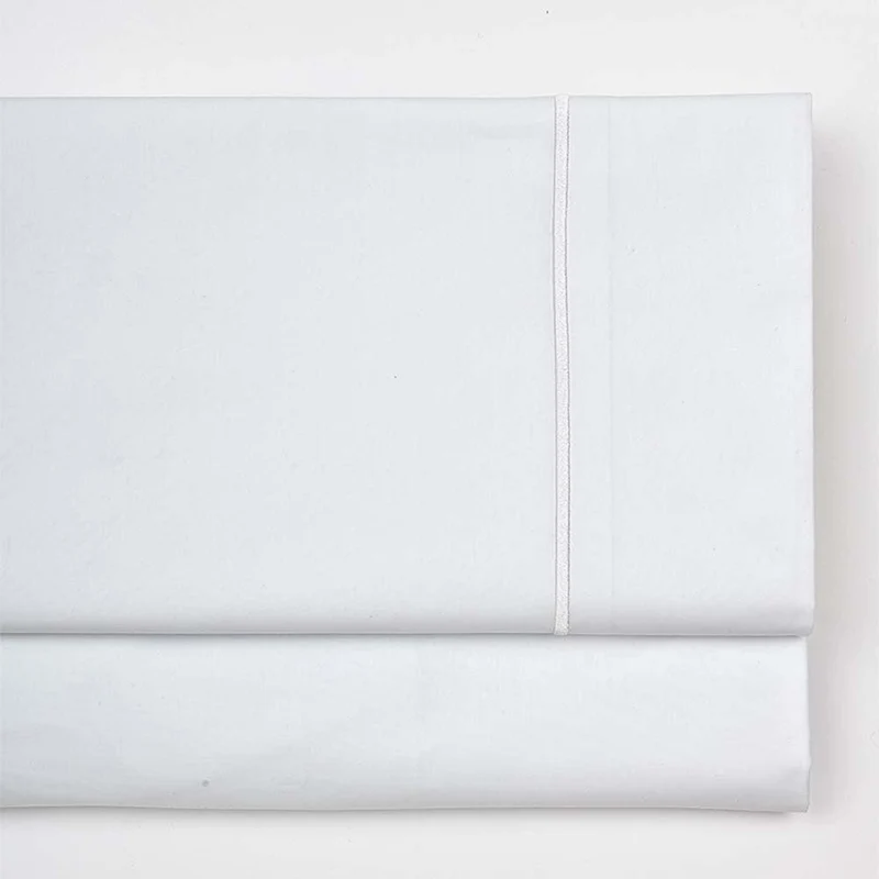 Drap plat en percale de coton
