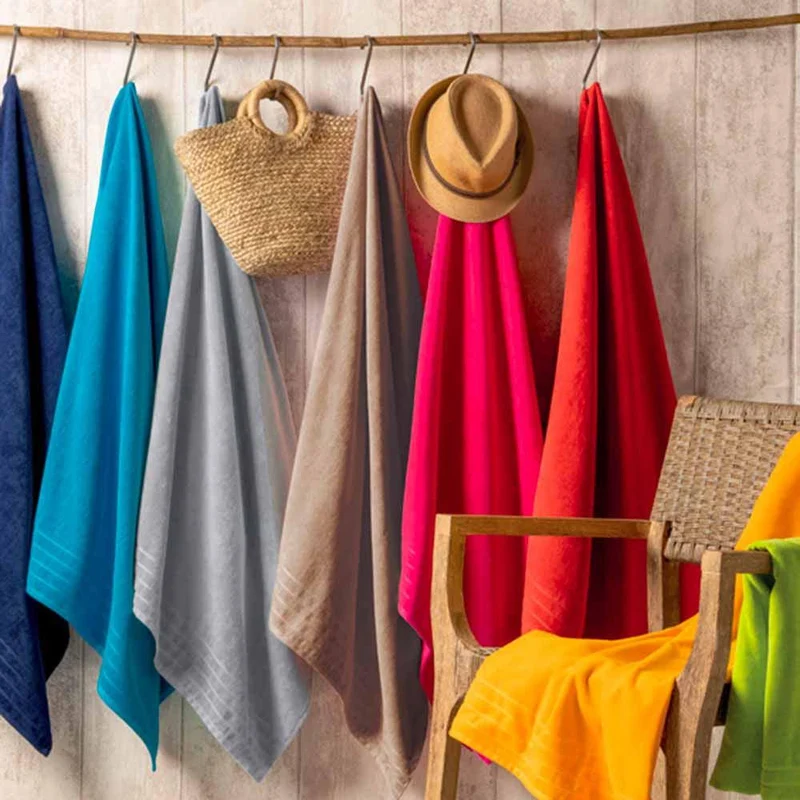 Serviette de plage coton