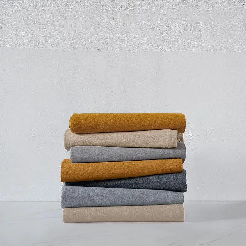Drap plat en flanelle