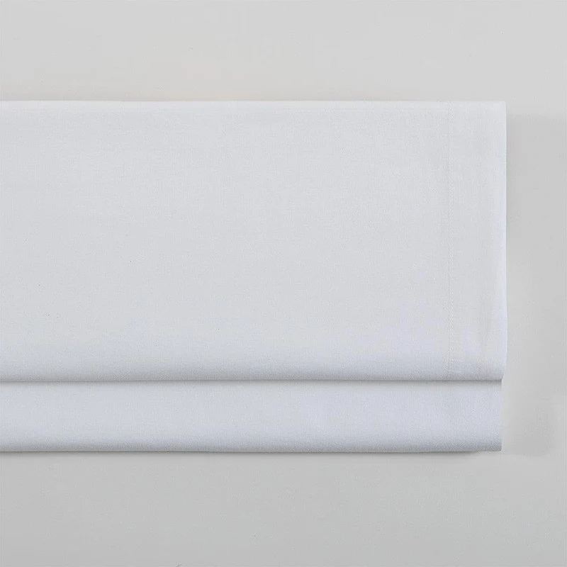 Drap plat coton lavé