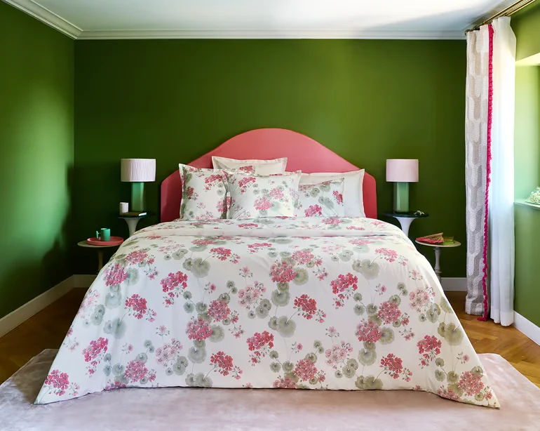 Housse de Couette Flanerie – Percale de Coton Bio - Anne de Solène
