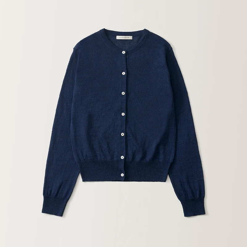 Nothing Written - Cardigan Rola - Marine