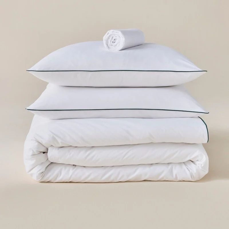Le draps housse en percale de coton