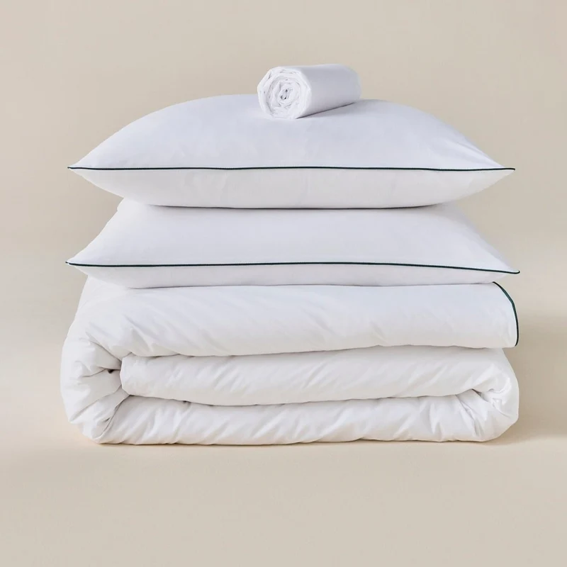 La taie d'oreiller en percale de coton