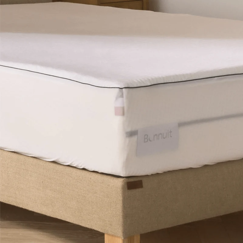 Protège-matelas respirant en coton