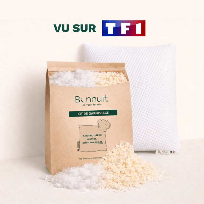L'ajustable - Oreiller sur-mesure