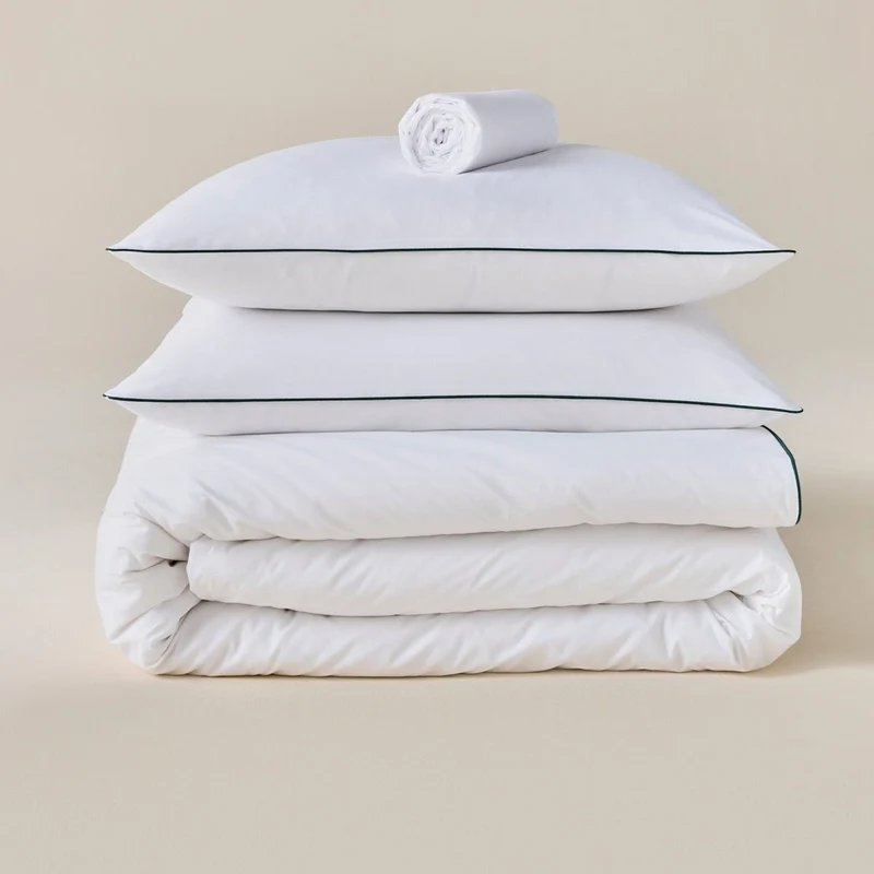 La housse de couette en percale de coton