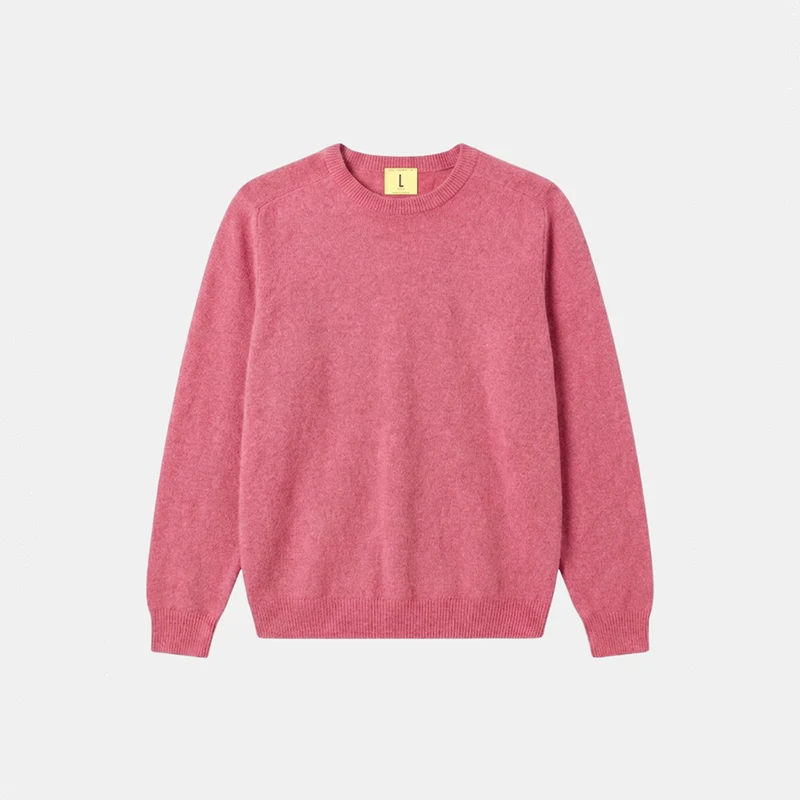 Nitto Knitwear - Pull Armen Col Rond - Rose Lipstick