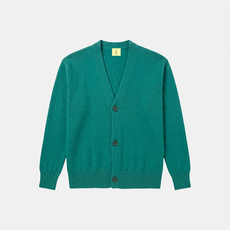 Nitto Knitwear - Cardigan Armen - Vert Chive