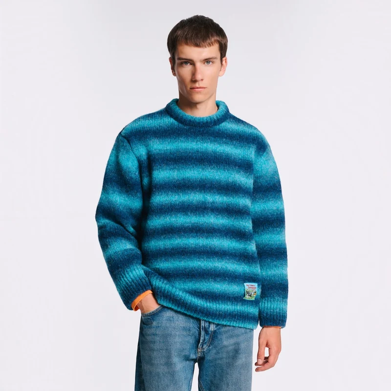 Au Vieux Campeur - Pull Livio - Marine & Bleu