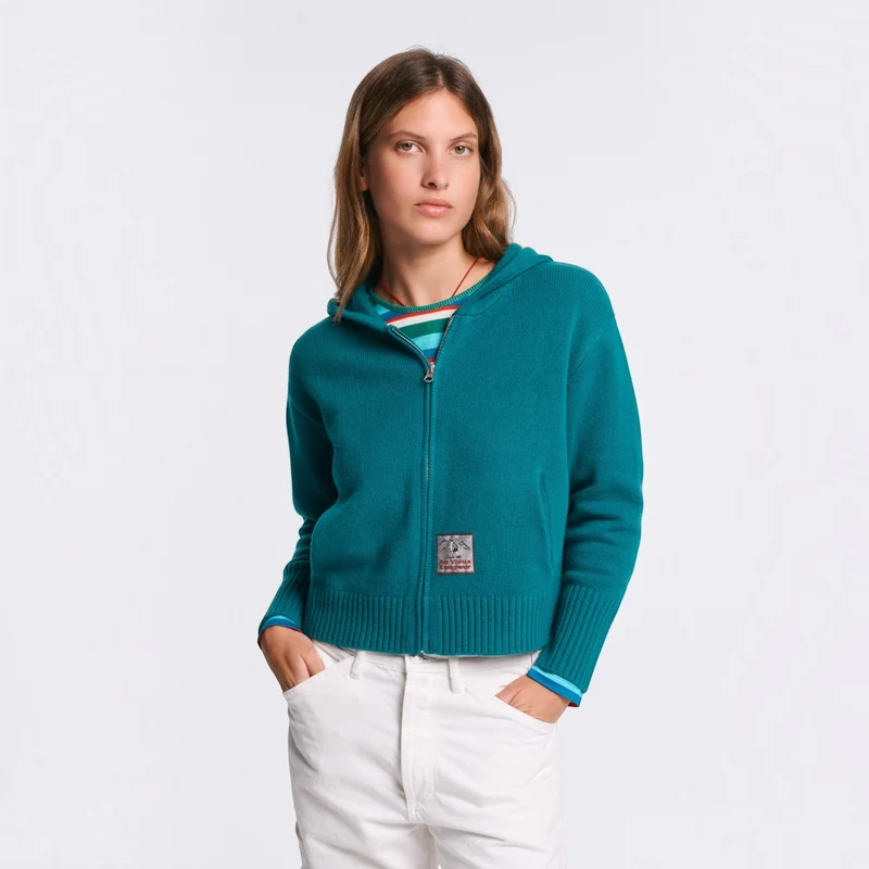 Au Vieux Campeur - Pull Daisy - Vert Canard
