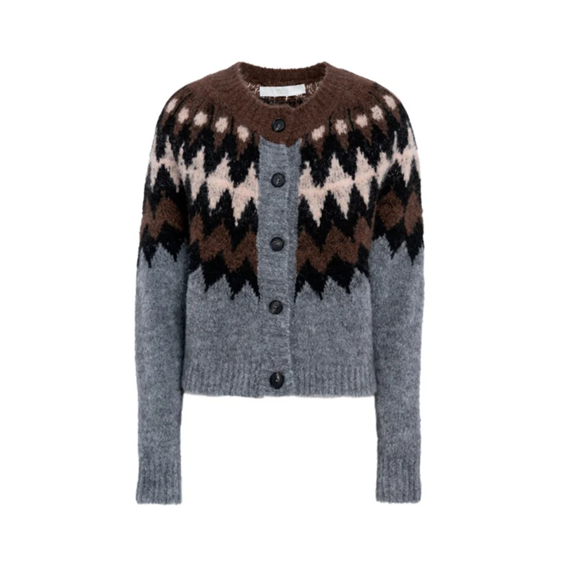 TELA - Cardigan Eiko - Gris