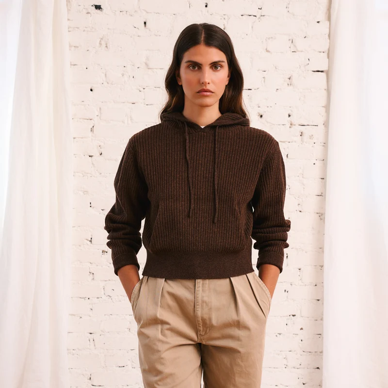 Merci - Pull Goldie - Marron