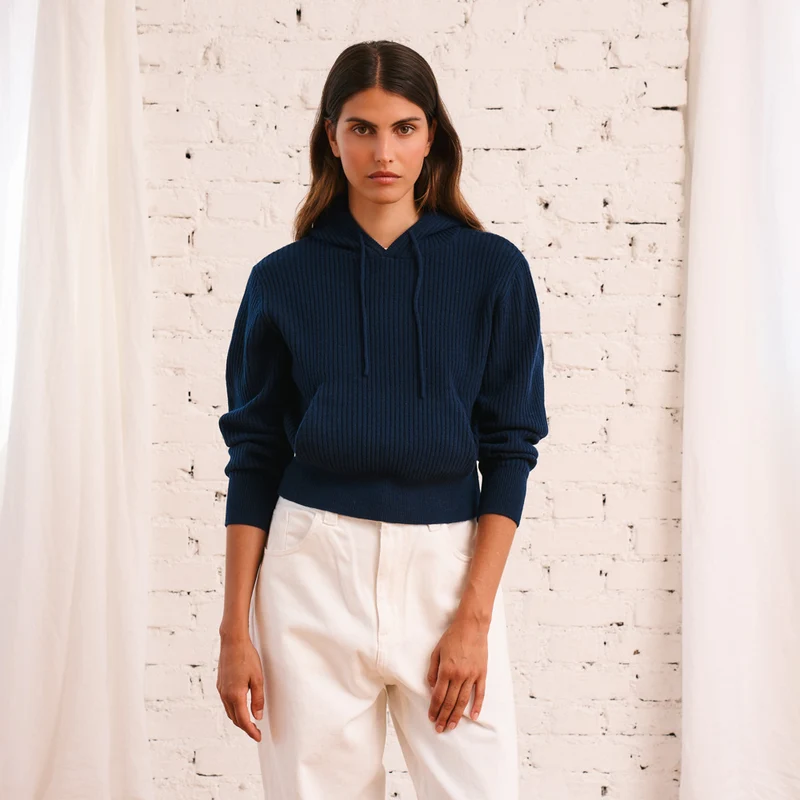 Merci - Pull Goldie - Marine