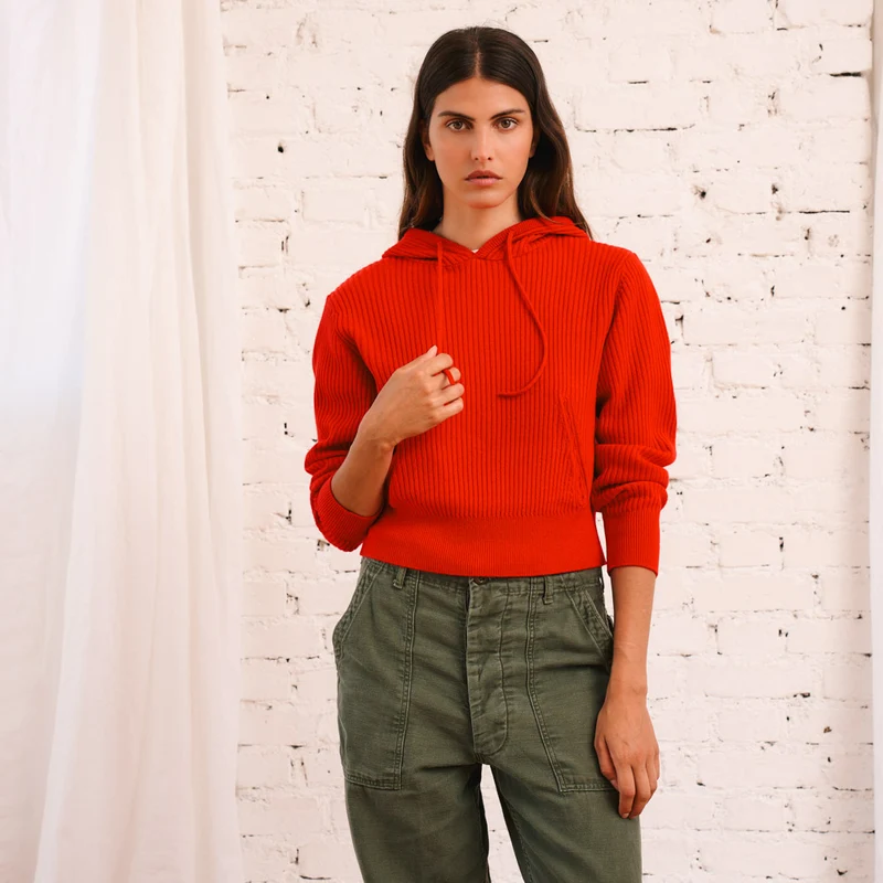 Merci - Pull Goldie - Rouge