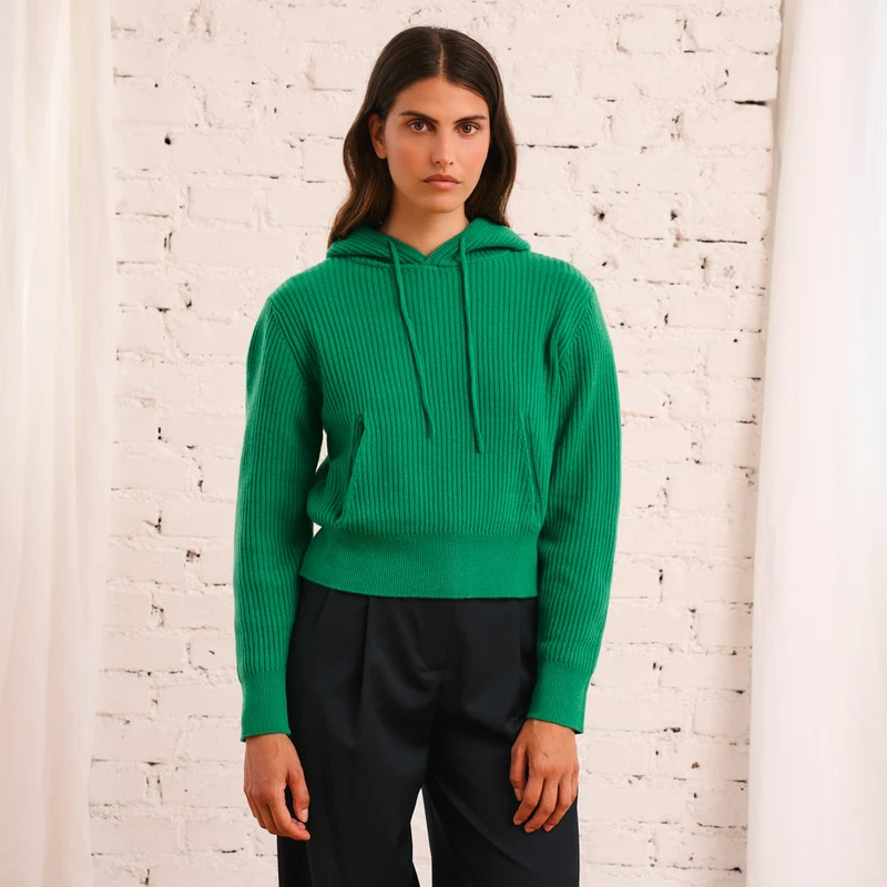 Merci - Pull Goldie - Vert