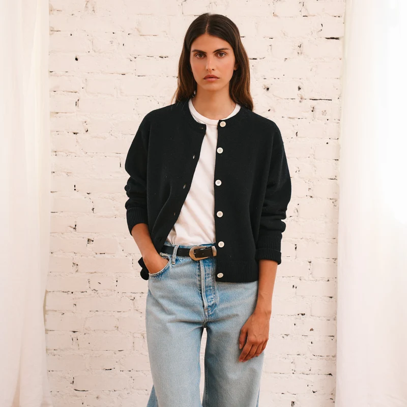 Merci - Cardigan Grace - Noir