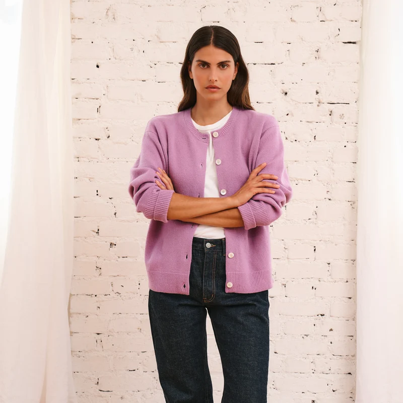 Merci - Cardigan Grace - Lila