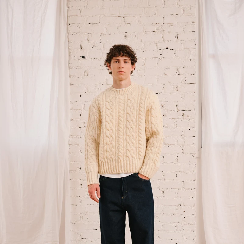 Merci - Pull Marius - Ecru