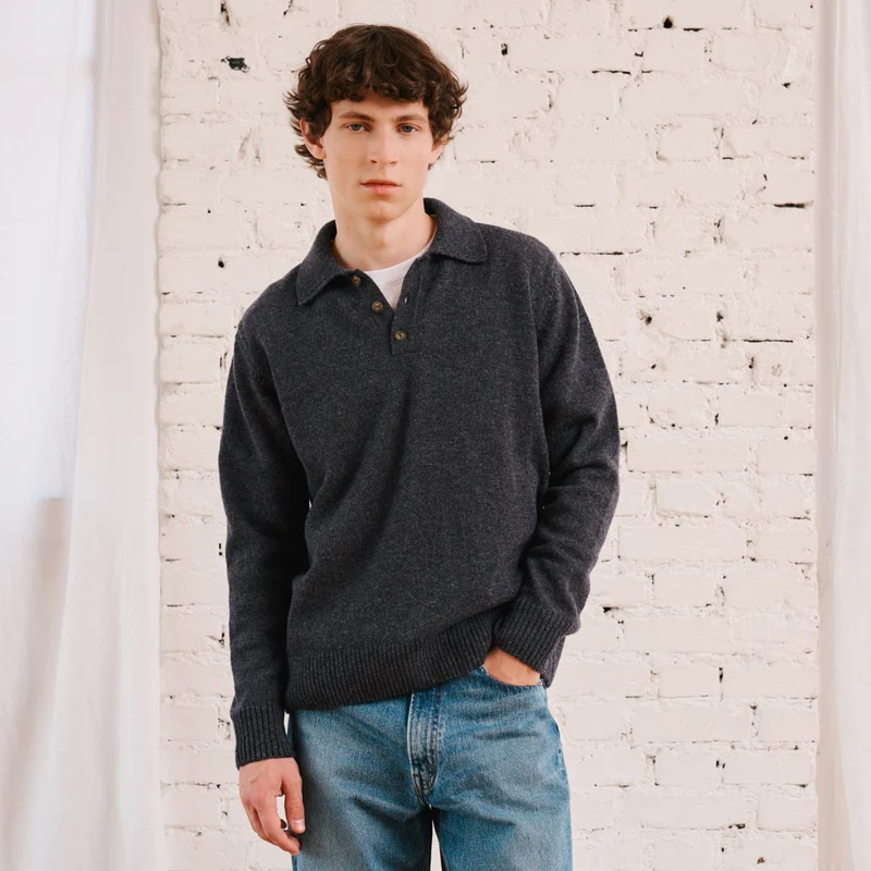 Merci - Pull Gaspard - Anthracite