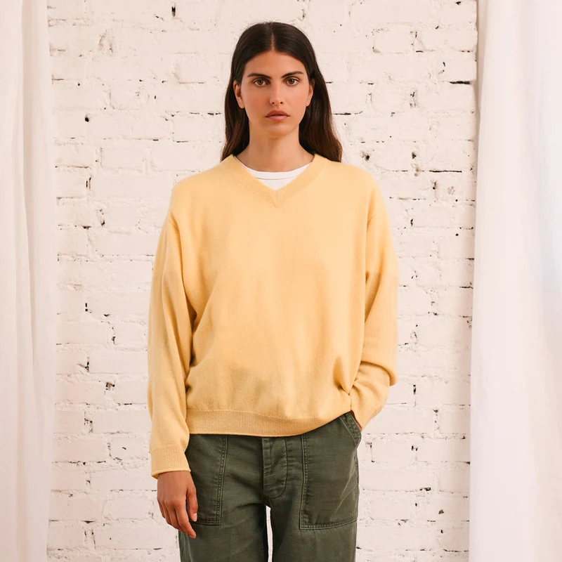 Merci - Pull Adele - Jaune