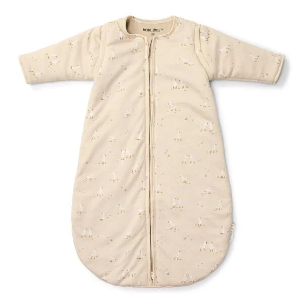 Slaapzak winter – Beige – Maat 90 cm – Newborn Naturals – Little Goose