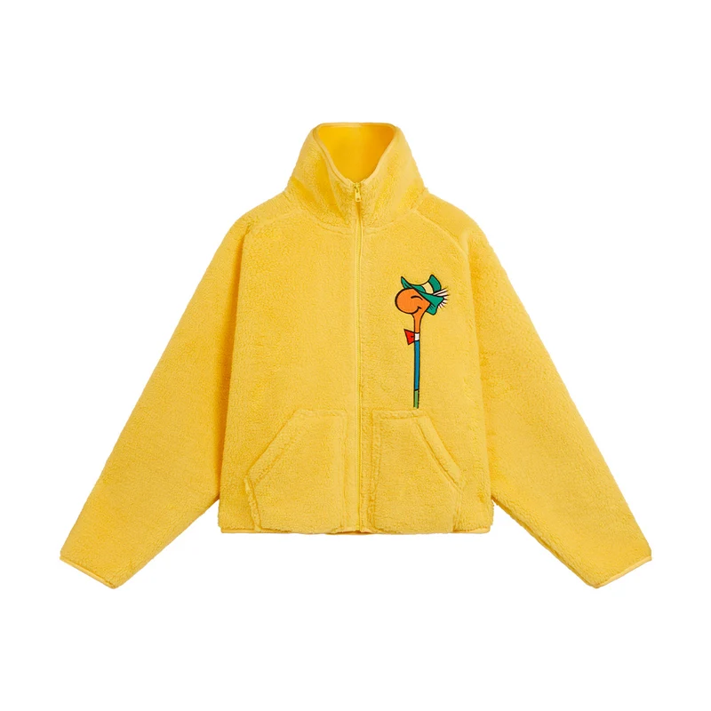 Mira Mikati - Polaire Brodée - Jaune
