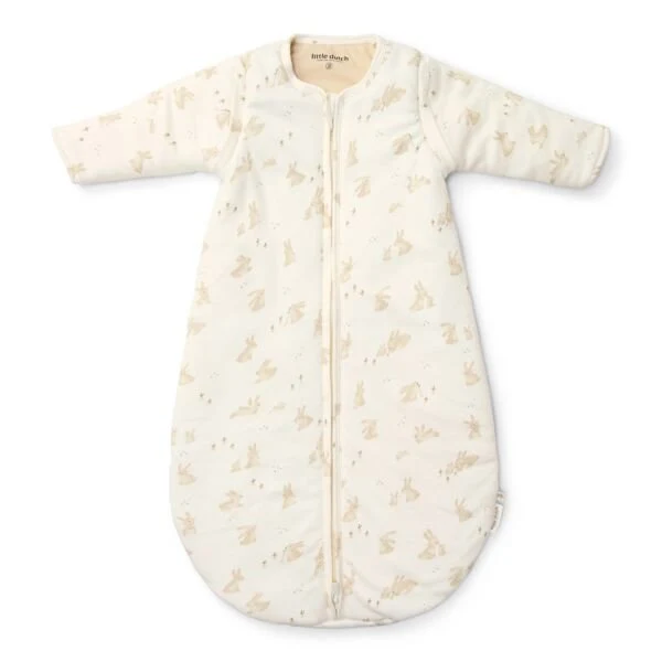 Slaapzak winter – Wit – Maat 70 cm – Newborn Naturals – Baby Bunny