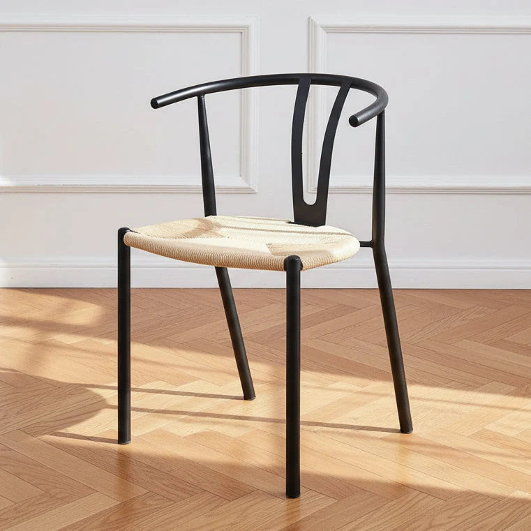 Lot de 2 chaises Nordlys en métal et corde SUKI